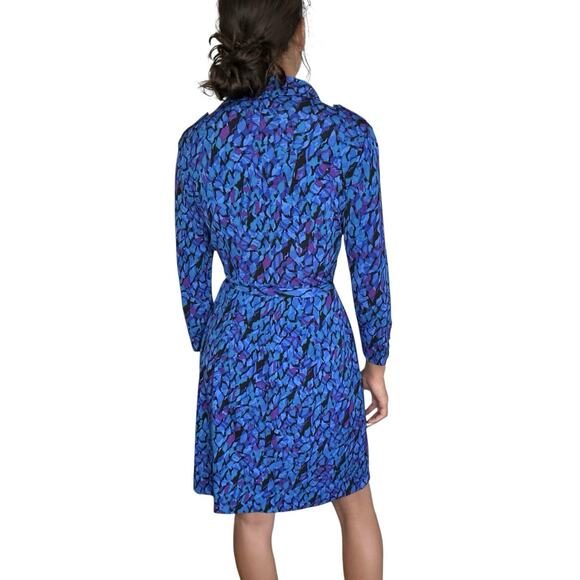 VTG Cache Y2k Shirt Dress Mini Abstract Retro‎ Womens XS Disco - Picture 2 of 10